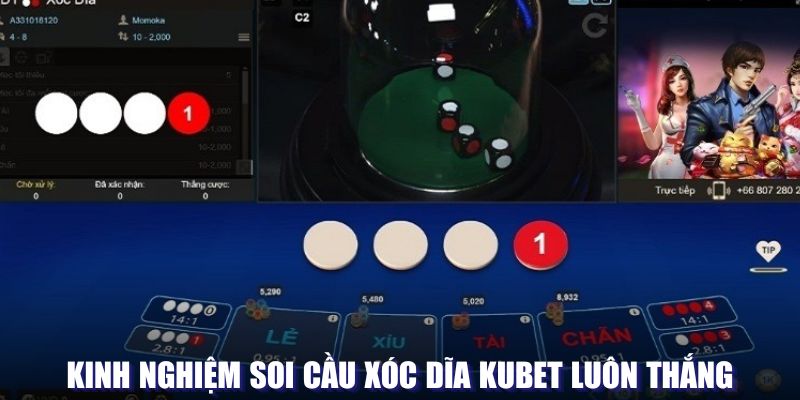 Kinh nghiệm soi cầu tại game xóc dĩa Kubet