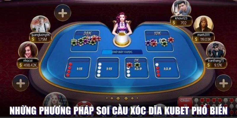 Cách soi cầu xóc dĩa Kubet hiệu quả